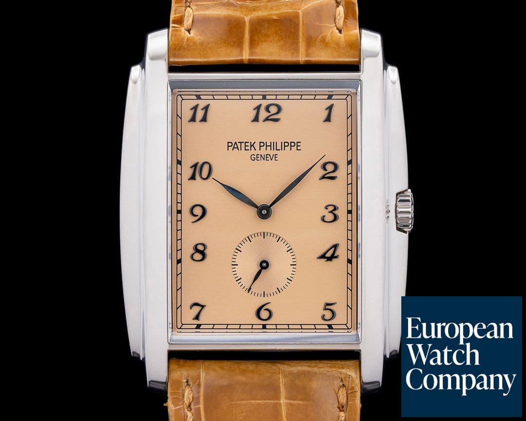 Image of Patek Philippe 5124G Gondolo 18K White Gold Salmon Dial