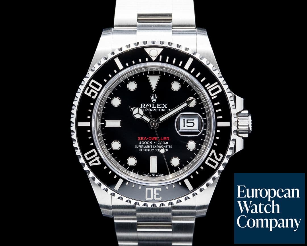 Image of Rolex 126600 Sea-Dweller SS Black Dial