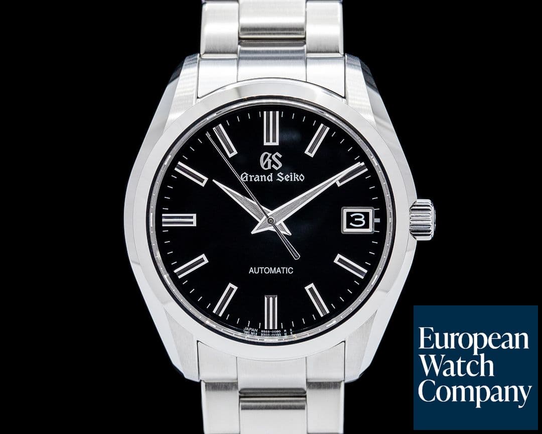 Image of Grand Seiko SBGR309G Heritage Collection SS Black Dial
