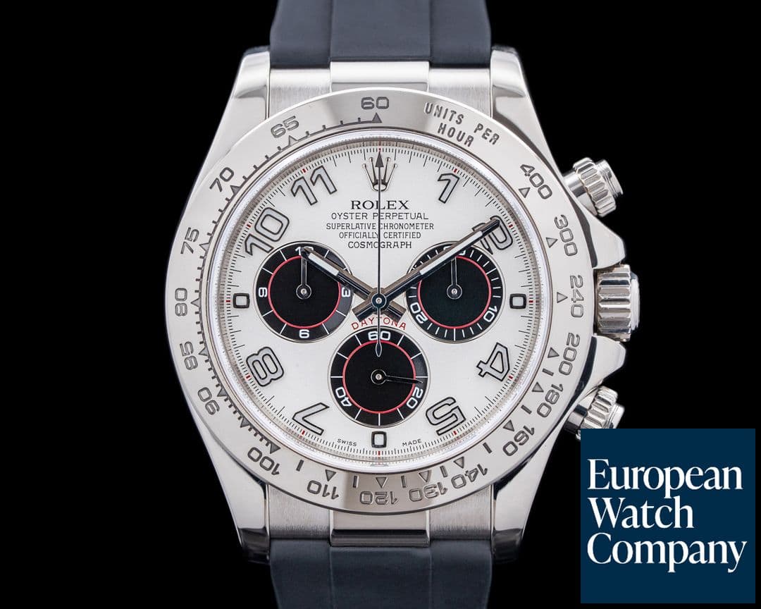 Image of Rolex 116519 Daytona 18K White Gold White Dial