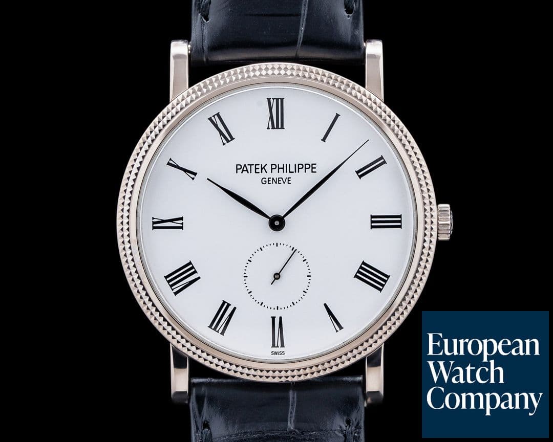 Image of Patek Philippe 5119G-001 Calatrava 18K White Gold White Dial