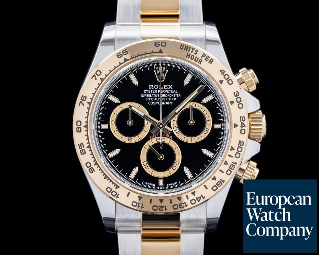Image of Rolex 126503 Daytona SS / 18K Yellow Gold Black Dial 2024