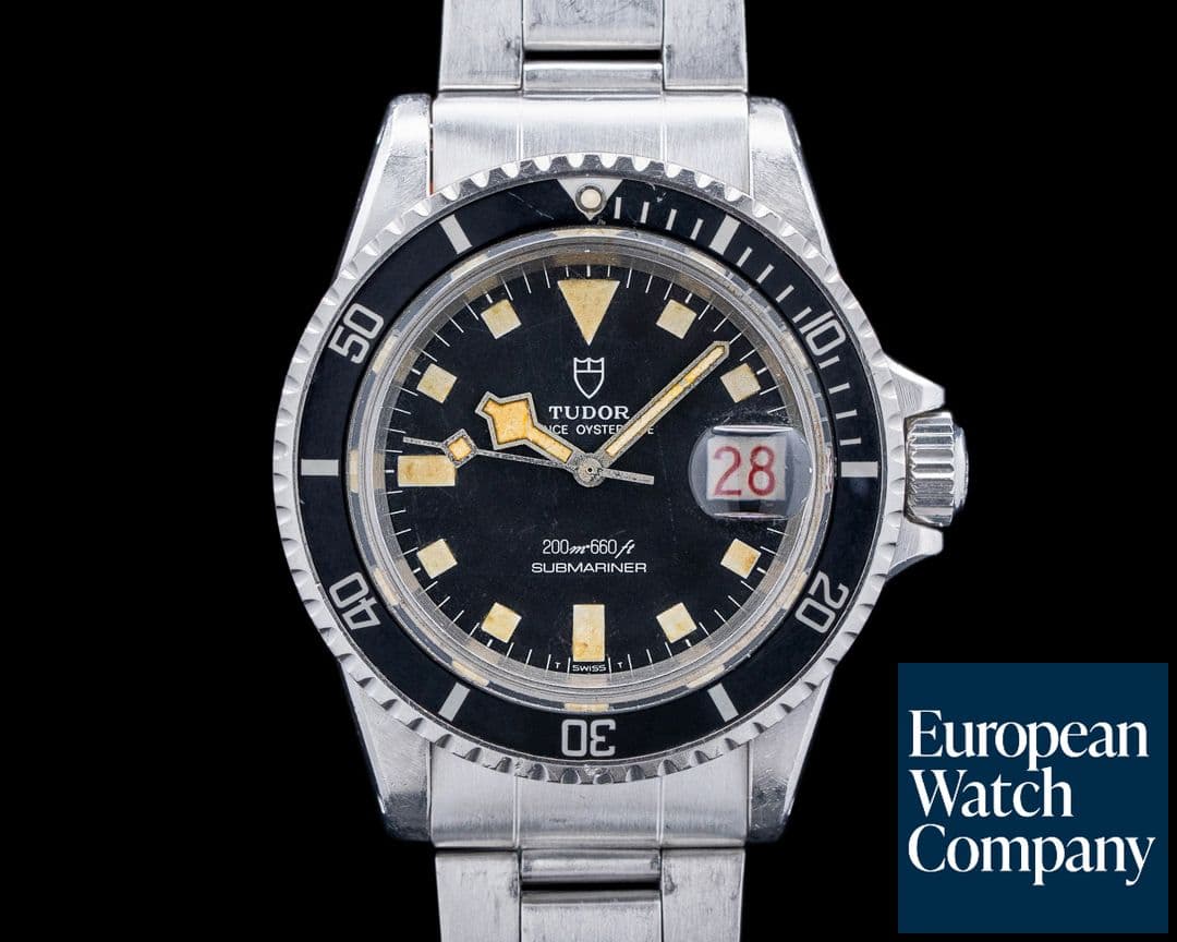 Image of Tudor 7021/0 Submariner Snowflake SS Black Dial c. 1971