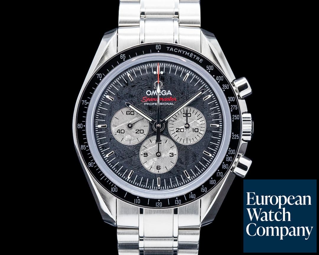 Image of Omega Speedmaster Apollo-Soyuz SS Meteorite Dial