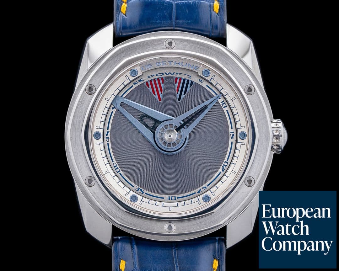 Image of De Bethune DB22TIS5 DB22 Titanium Silver Dial