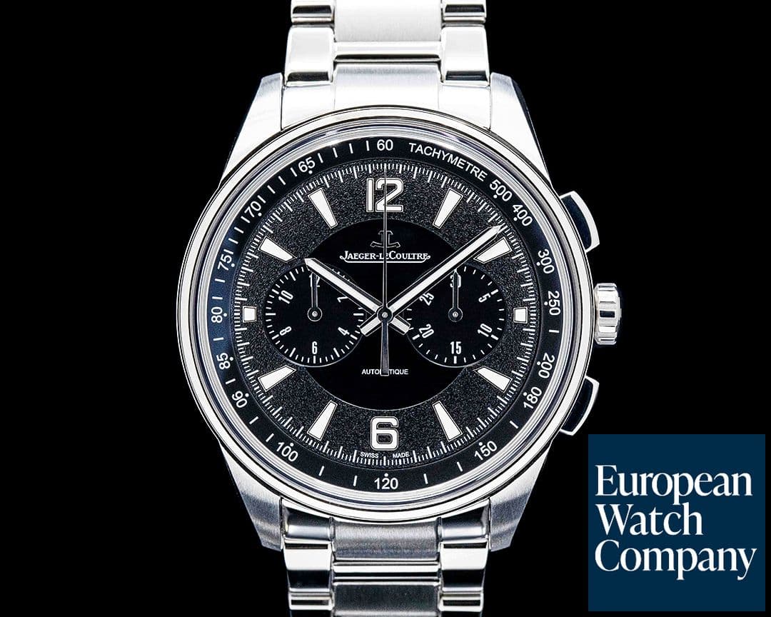 Image of Jaeger LeCoultre Q9028170 Polaris Chronograph SS Black Dial