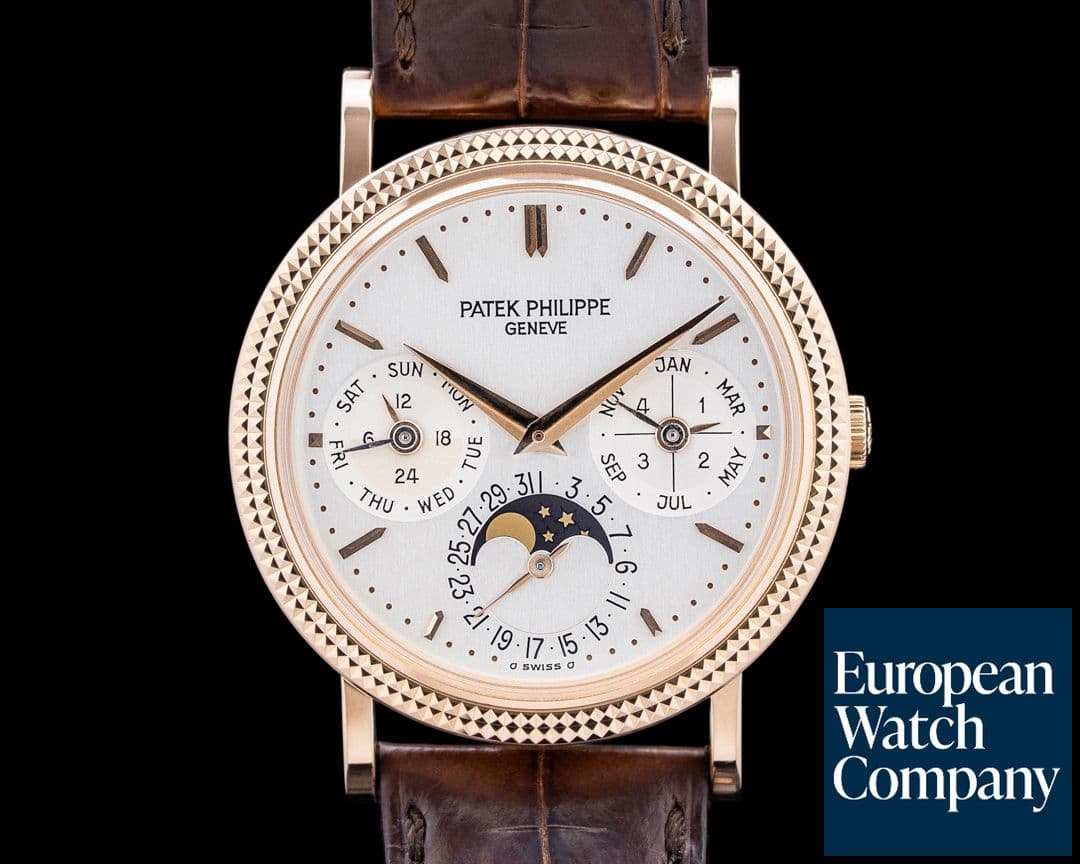 Image of Patek Philippe 5039R-010 Perpetual Calendar 18K Rose Gold Silver Dial