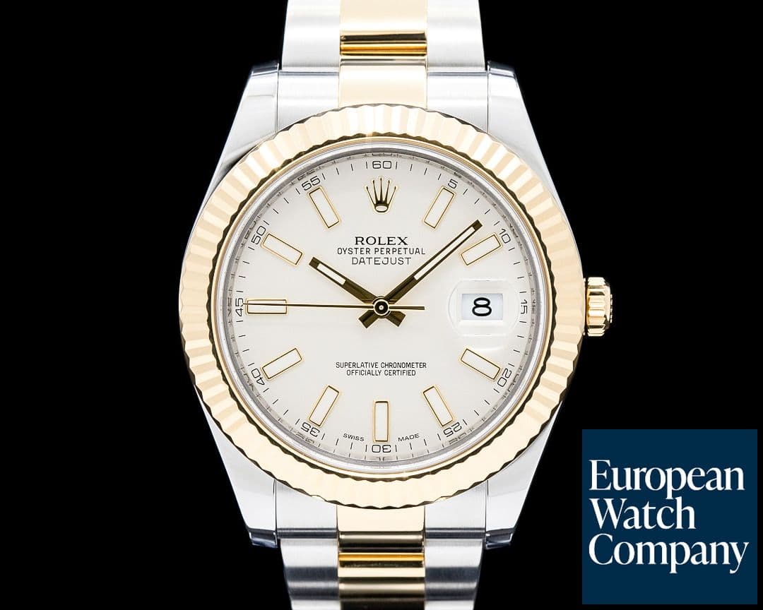 Image of Rolex 116333 Datejust II Rolesor 18K YG / SS Ivory Dial