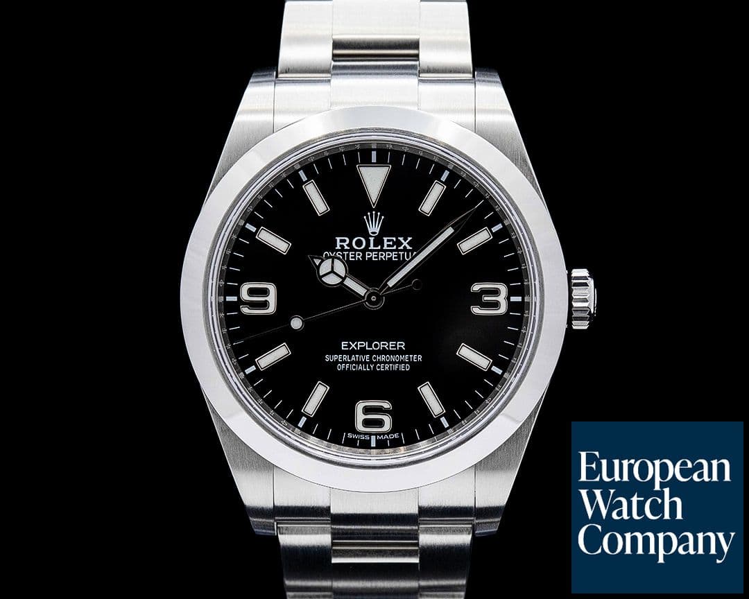 Image of Rolex 214270 Explorer I SS Mark II Dial