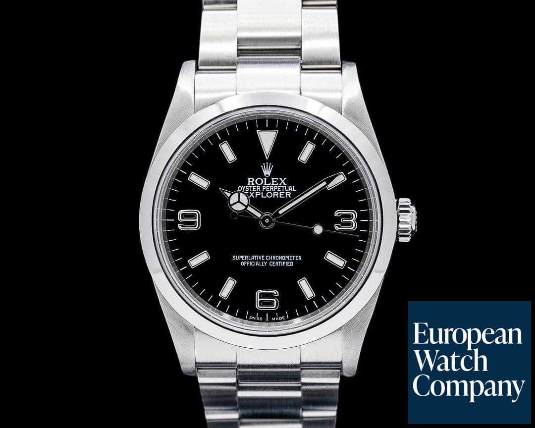 Image of Rolex 114270 Explorer SS Black Dial