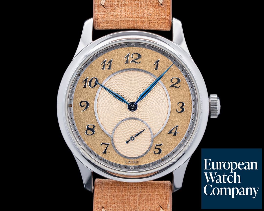 Image of Laine Laine V38 SS Salmon Guilloche Dial