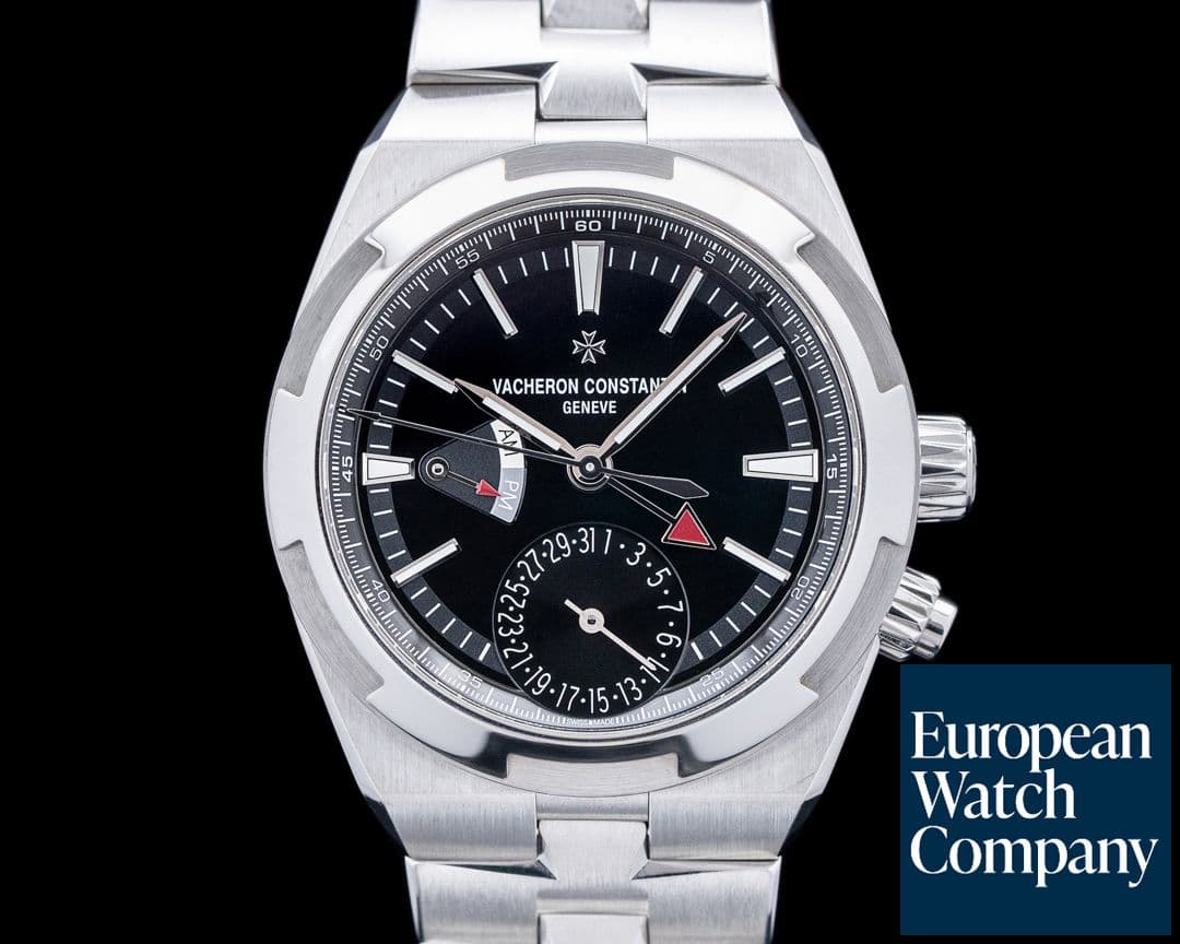 Image of Vacheron Constantin 7900V Overseas Dual Time SS Black Dial