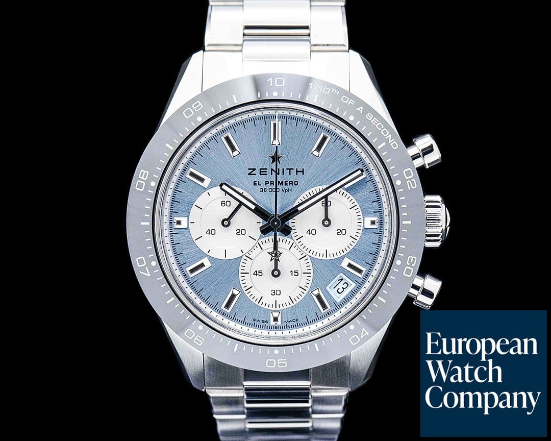 Image of Zenith Chronomaster Sport "Yoshida" SS Blue Dial 2024 LIMITED