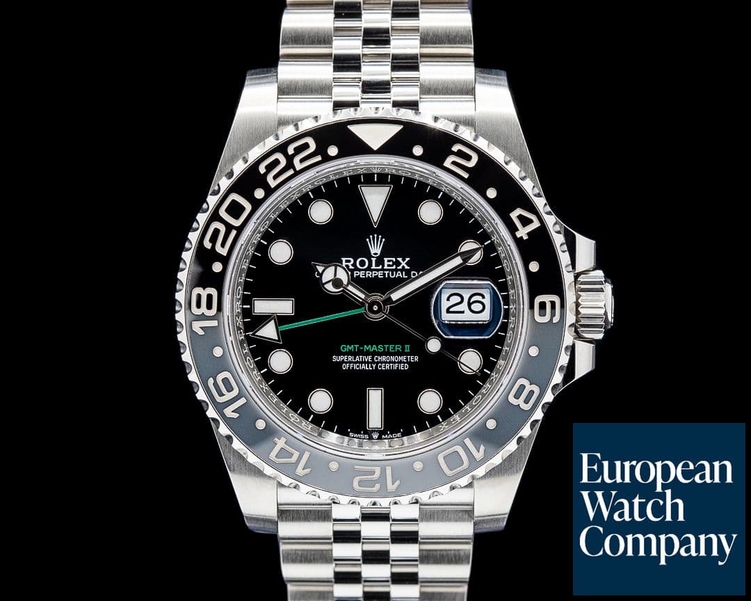 Image of Rolex 126710GRNR GMT-Master II Oystersteel Black Dial 2025