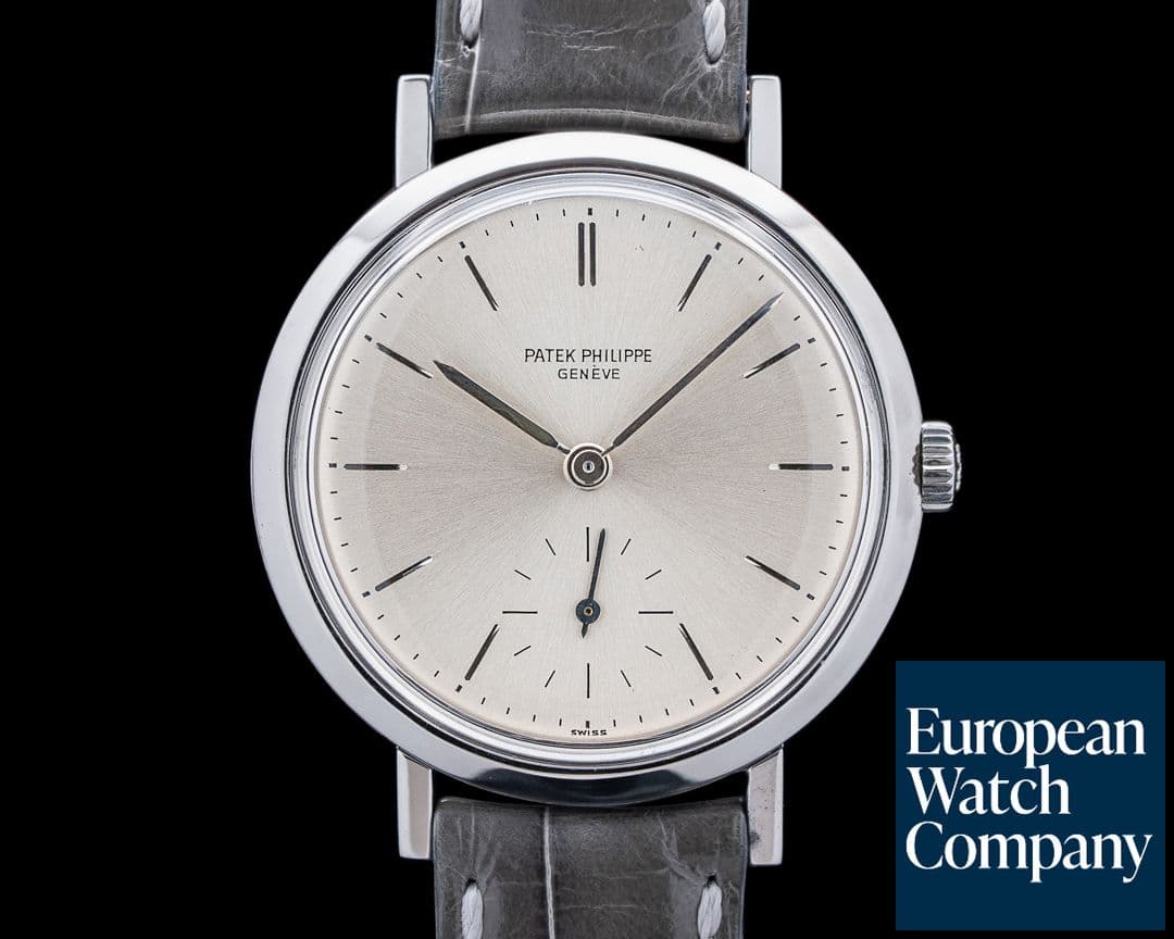 Image of Patek Philippe 3418 Amagnetic SS Silver Dial Circa. 1959