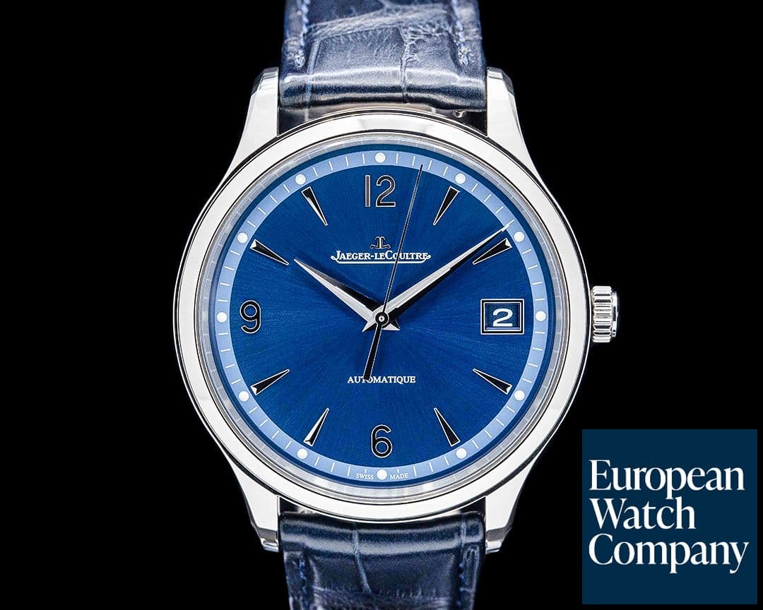 Image of Jaeger-LeCoultre Q4018480 Master Control Date SS Blue Dial