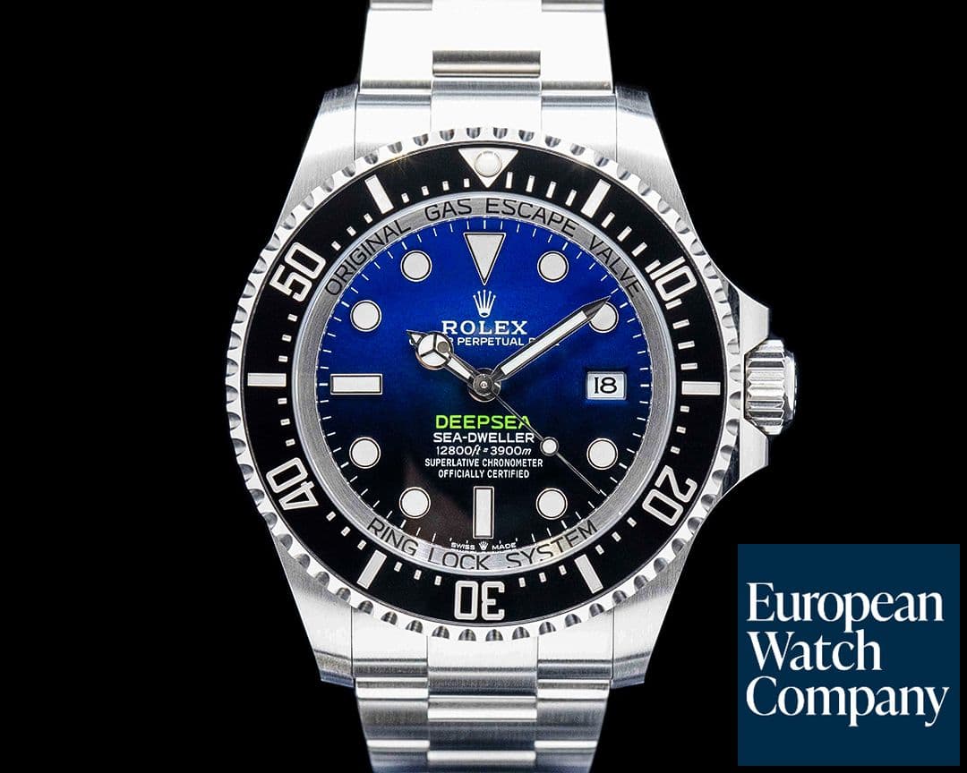 Image of Rolex 136660 Deepsea D-Blue James Cameron SS Blue Dial