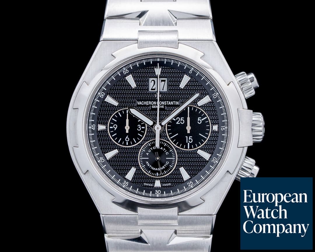 Image of Vacheron Constantin 49150 Overseas Chronograph SS Black Dial