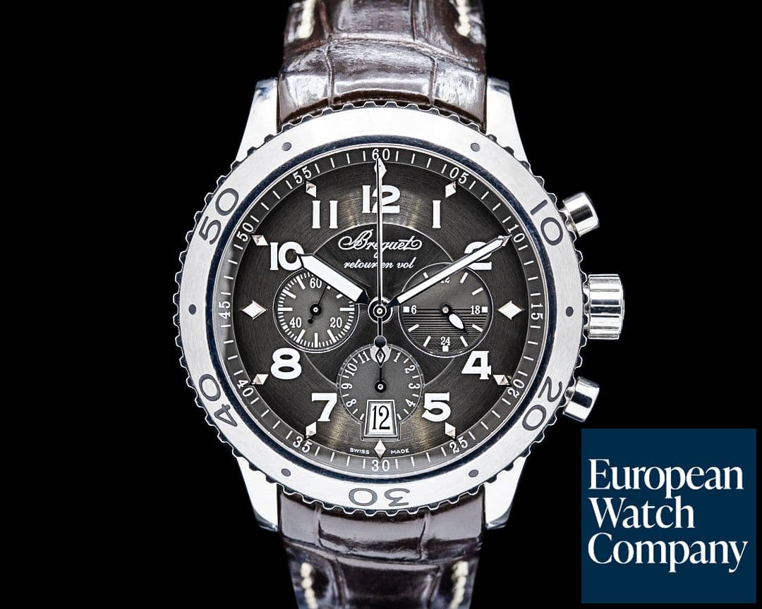 Image of Breguet 3810ST Type XXI Transatlantique SS Gray Dial