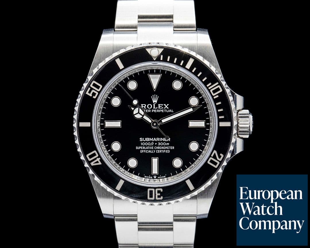 Image of Rolex 124060 Submariner SS Black Dial 2025