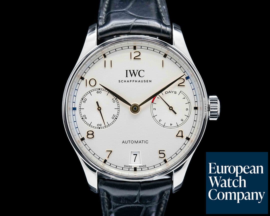 Image of IWC IW500704 Portugieser Automatic SS Silver Dial