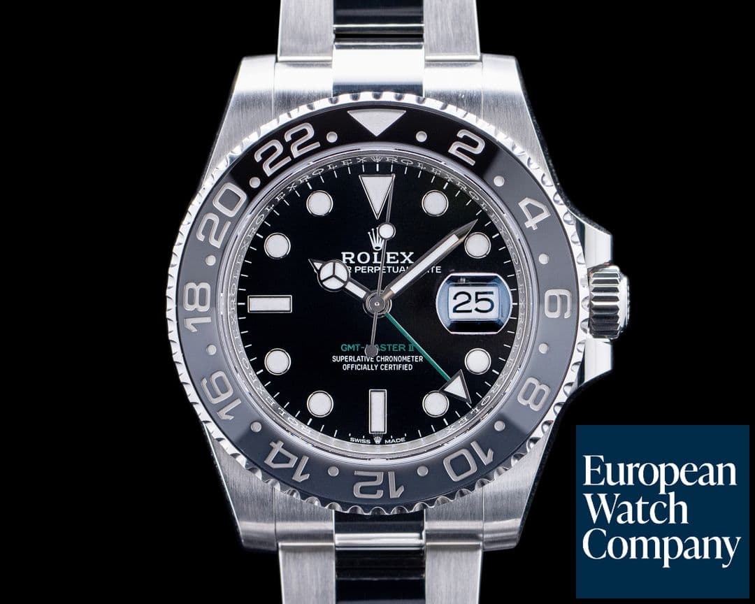 Image of Rolex 126710GRNR GMT-Master II SS Black Dial 2024