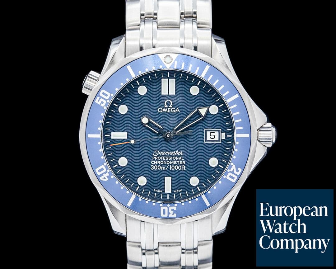 Image of Omega 25318000 Seamaster Professional Diver 300M SS Blue Dial