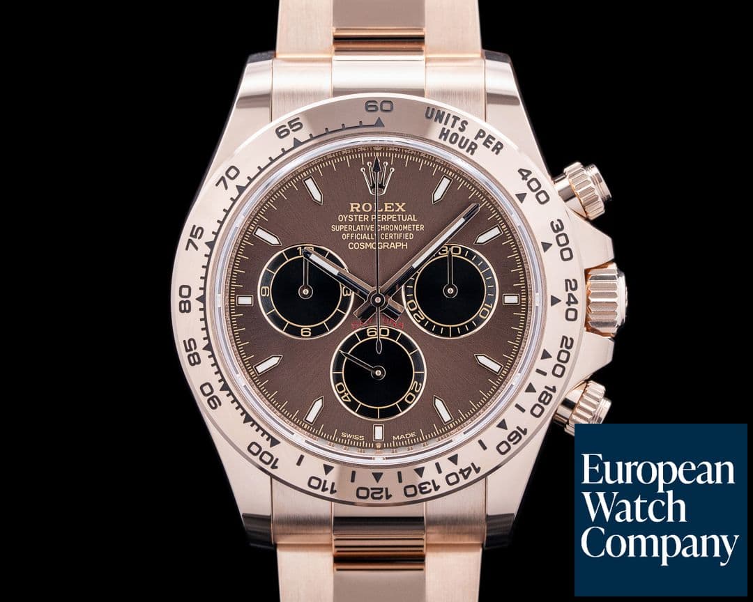 Image of Rolex 126505 Daytona 18K Everose Brown Dial 2025 UNWORN