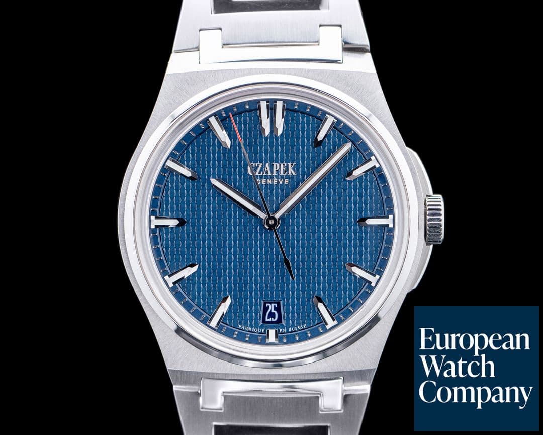 Image of Czapek & Cie Antarctique Deep Blue SS Blue Dial 2025