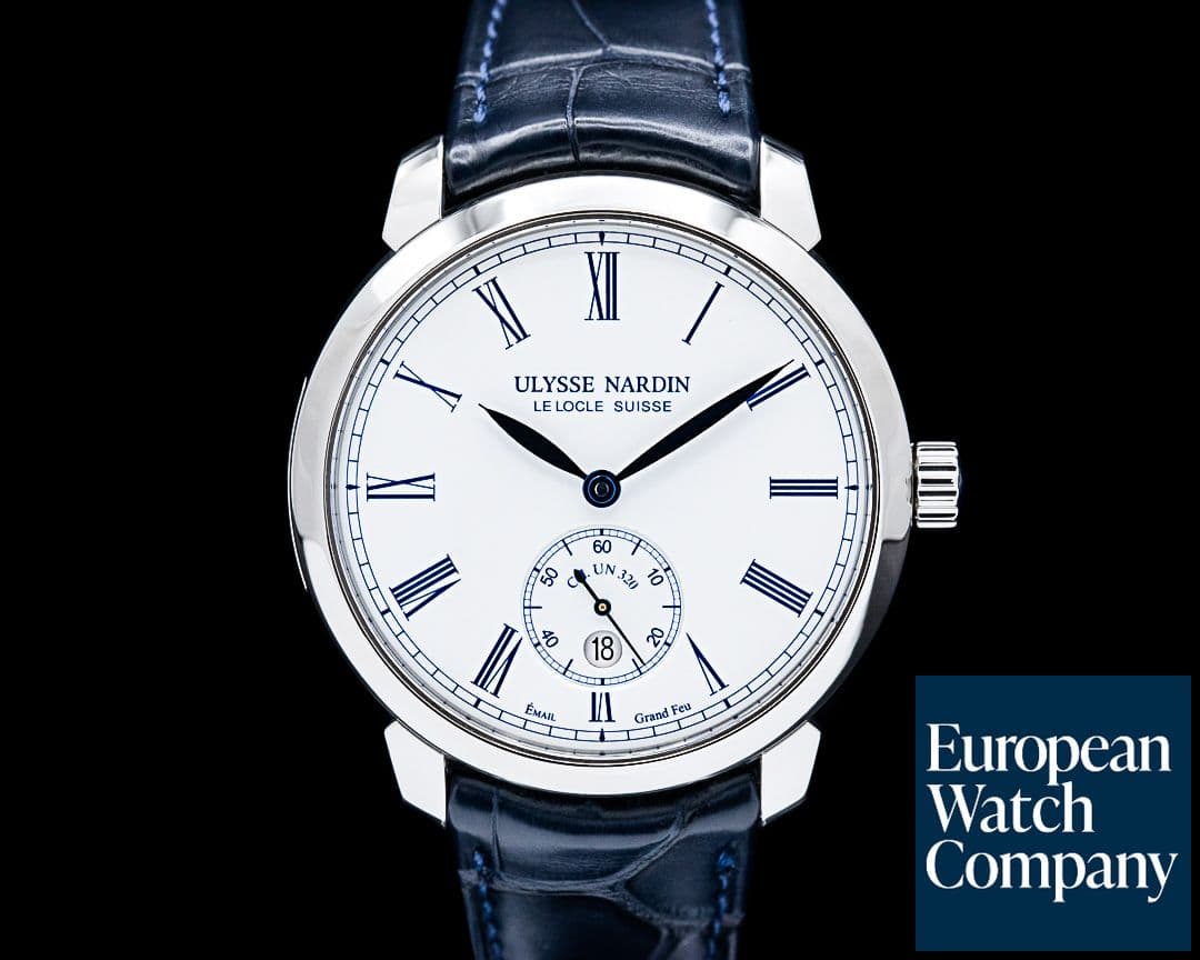 Image of Ulysse Nardin Classico Manufacture Grand Feu Enamel LIMITED