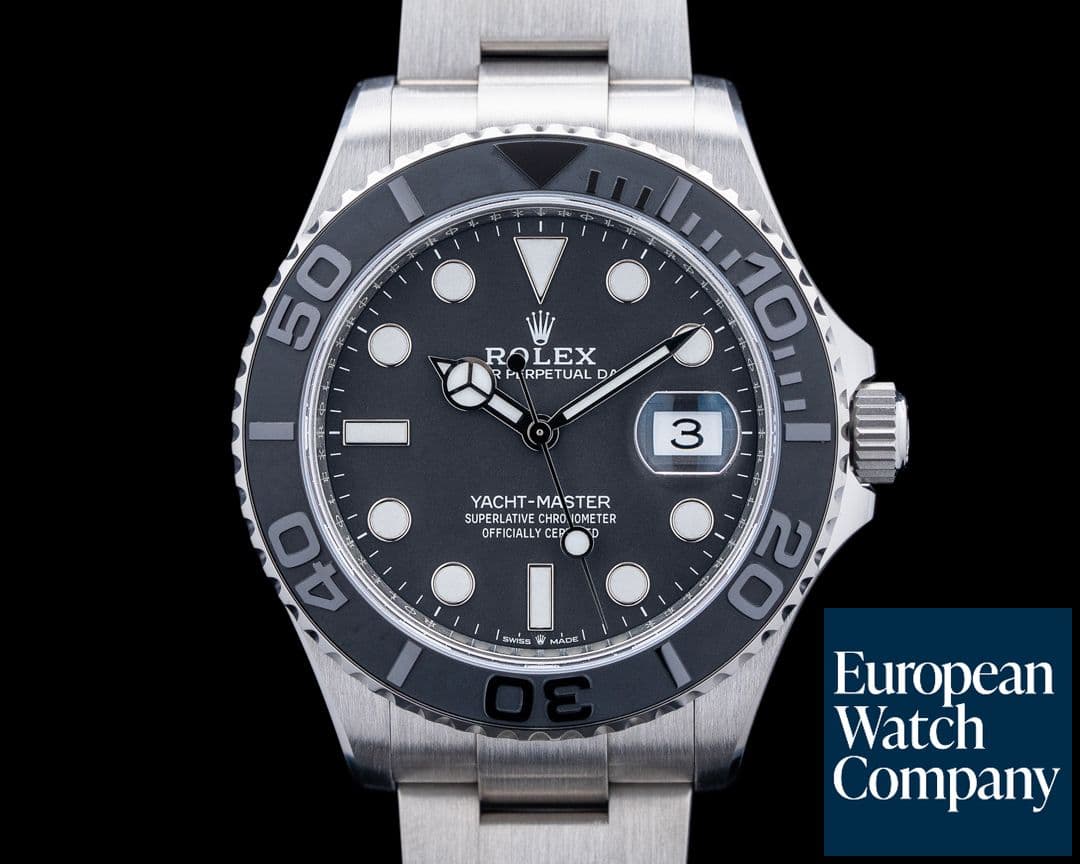 Image of Rolex 226627 Yacht-Master 42 RLX Titanium Black Dial 2025