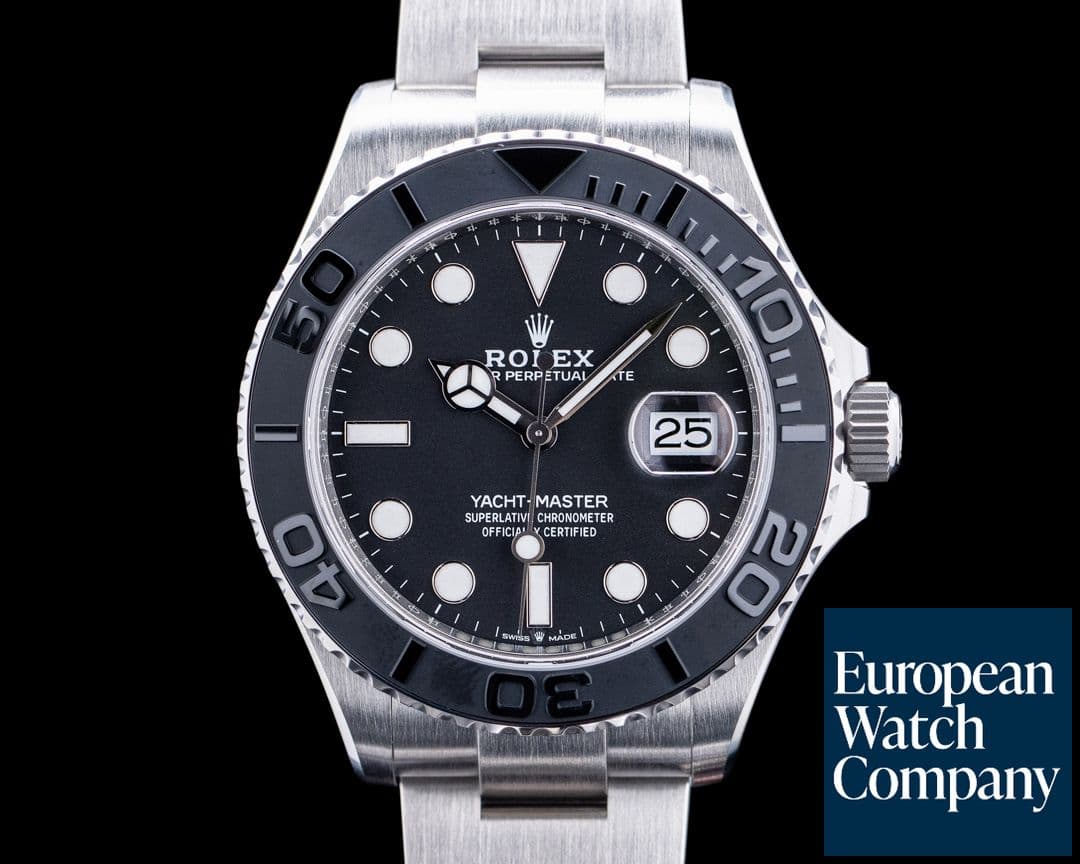Image of Rolex 226627 Yacht-Master 42 RLX Titanium Intense Black Dial 2024