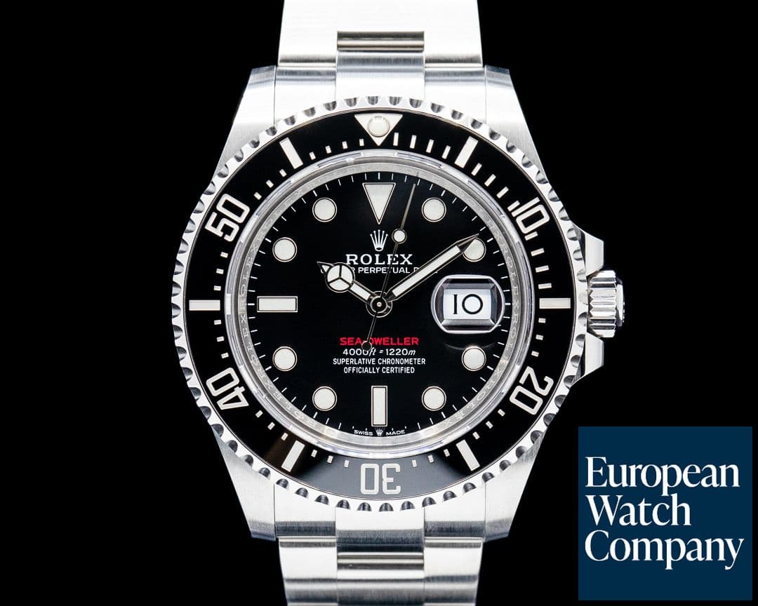 Image of Rolex 126600 Sea-Dweller SS Black Dial