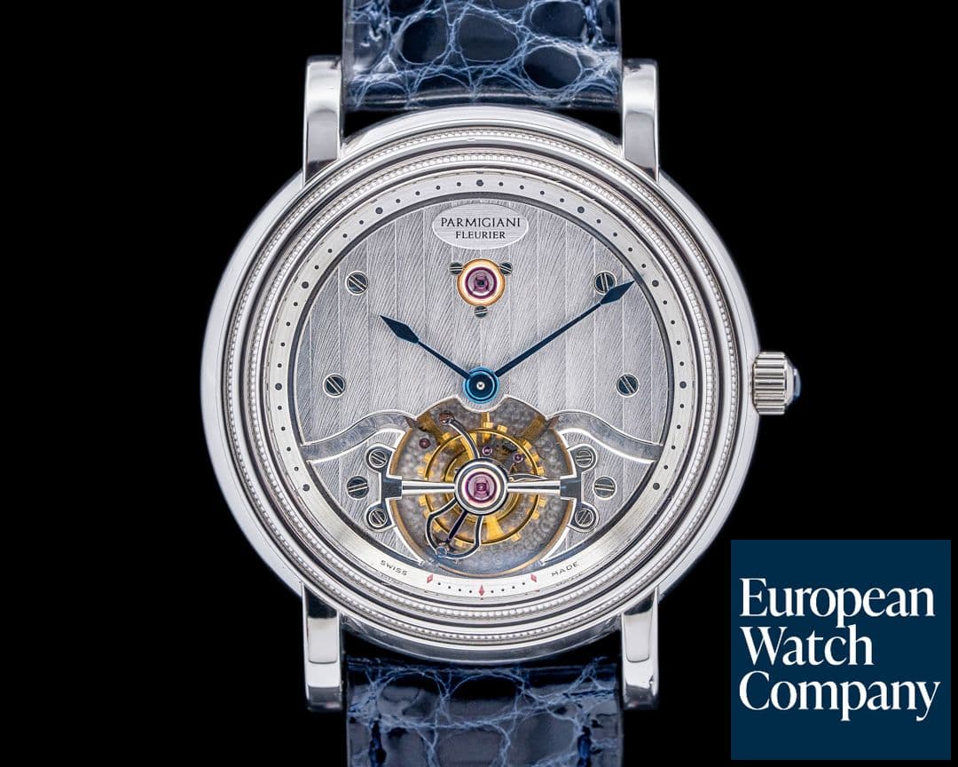 Image of Parmigiani PF000384 Toric Tourbillon Platinum Silver Dial