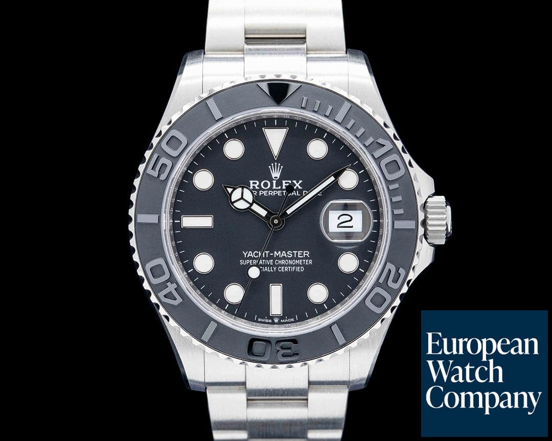 Image of Rolex 226627 Yacht-Master 42 RLX Titanium Intense Black Dial 2024