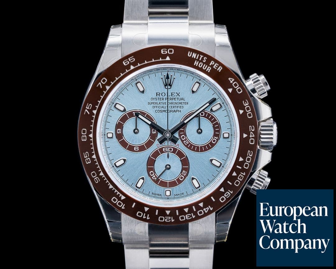 Image of Rolex 116506 Daytona Platinum Ice Blue Dial UNWORN