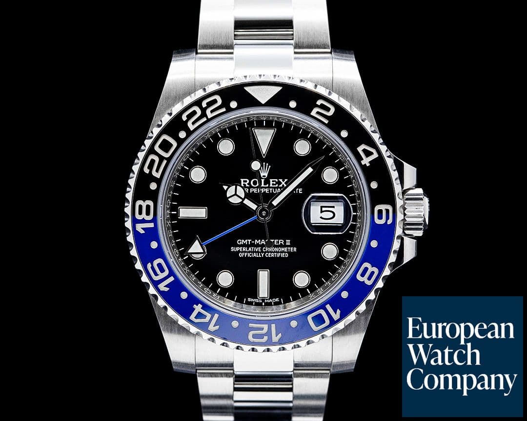 Image of Rolex 116710BLNR GMT-Master II SS Black Dial