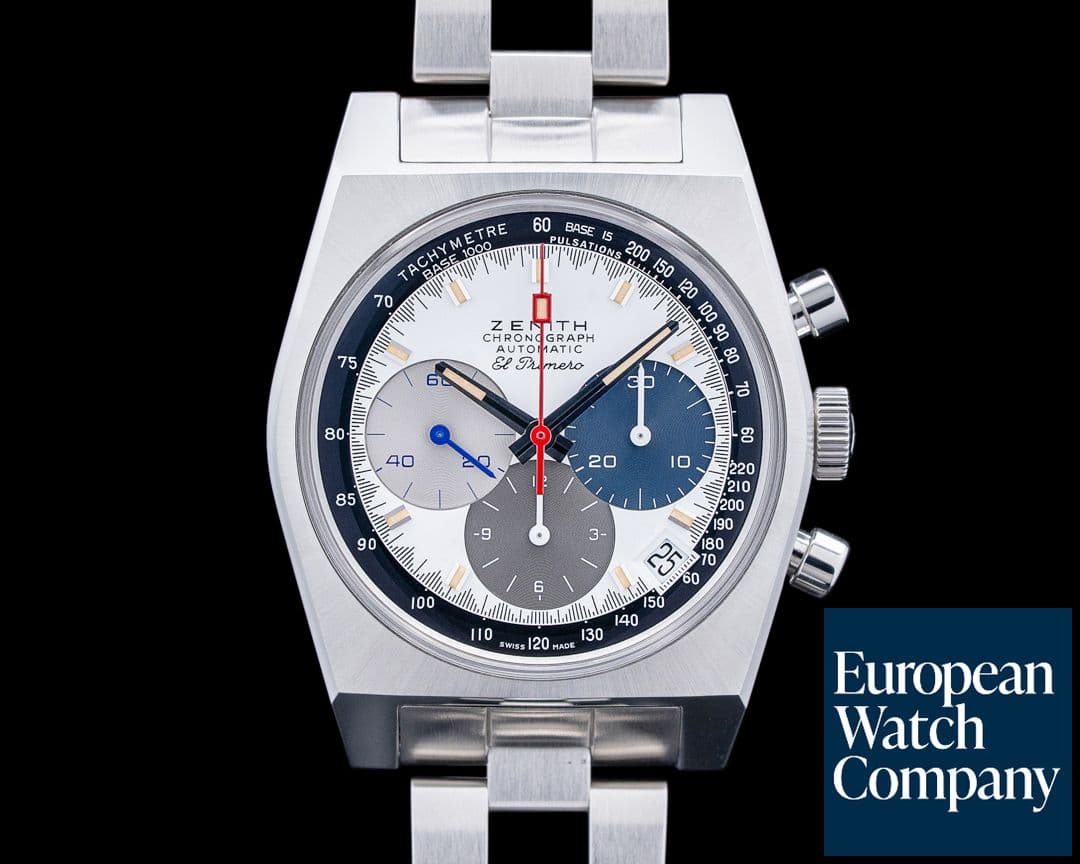 Image of Zenith Chronomaster Revival A3817 SS White Dial