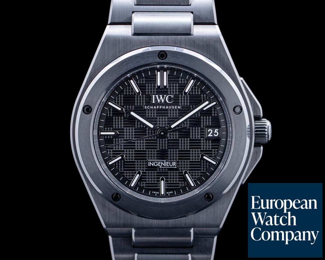 Image of IWC Ingenieur Automatic Ceramic Black Dial