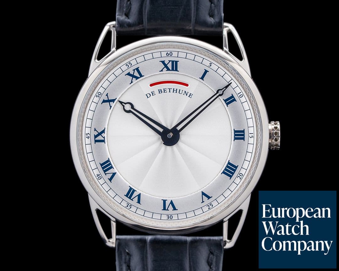 Image of De Bethune DB25 18K White Gold Silver Dial
