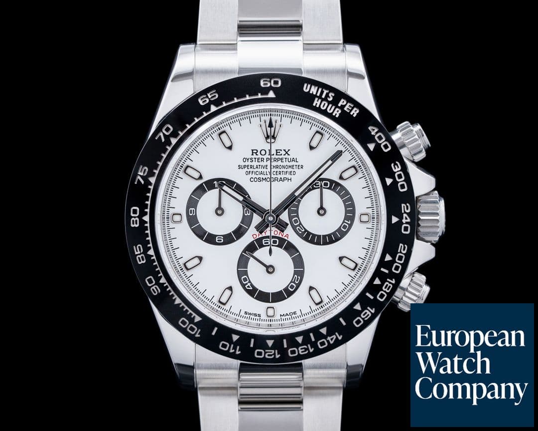 Image of Rolex 116500LN Daytona SS Ceramic White Dial