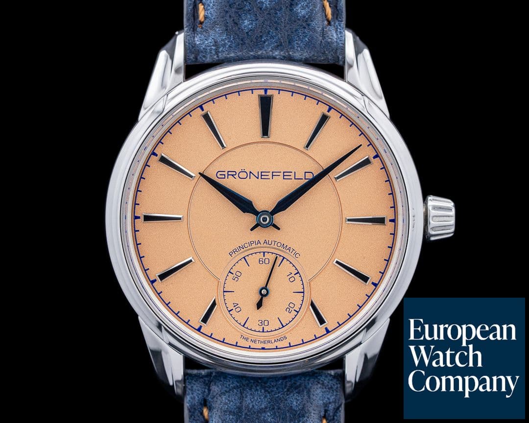 Image of Gronefeld 1941 Principia Salmon SS Silver Dial