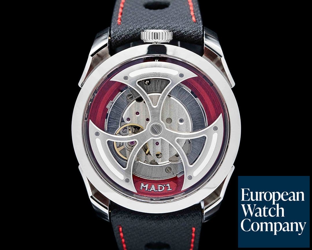 Image of MB&F M.A.D. 1 SS Red Dial