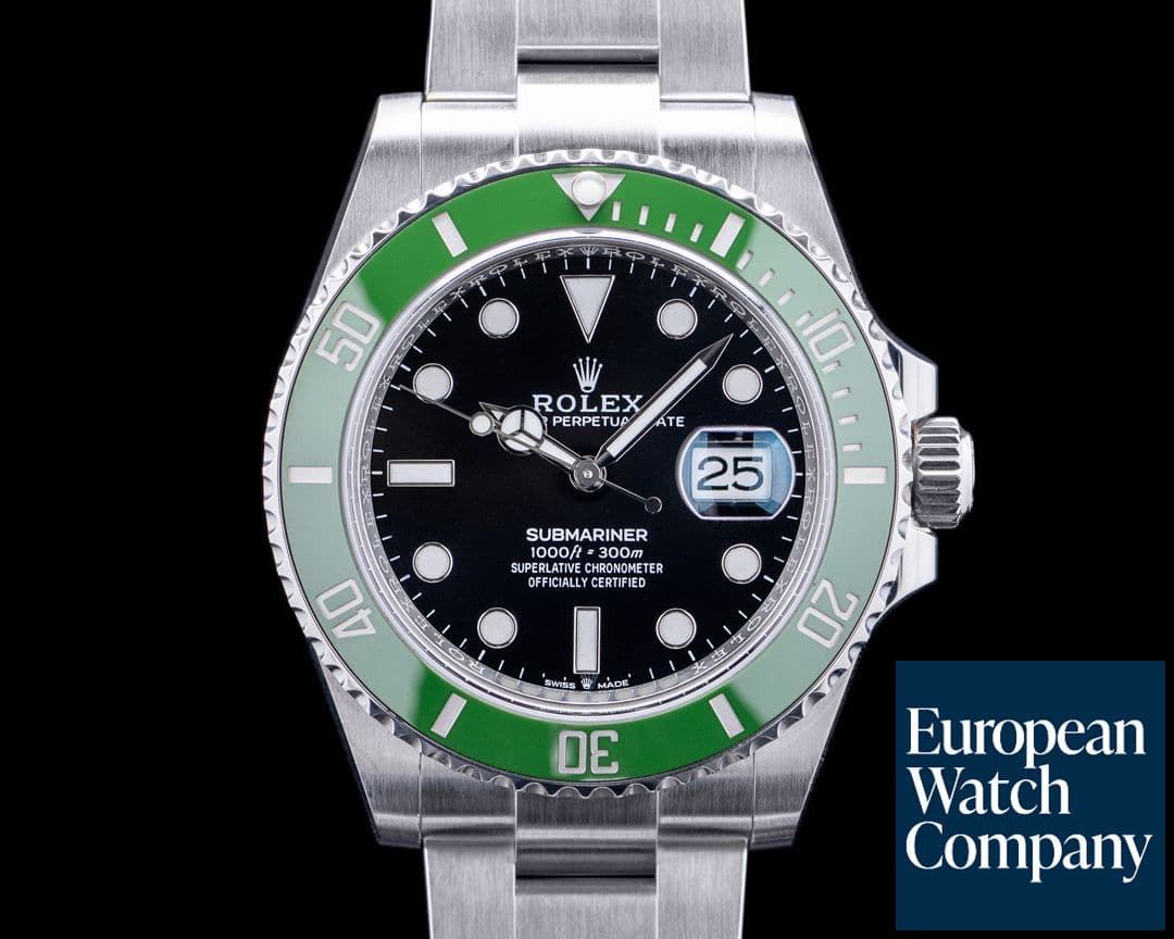 Image of Rolex 126610LV Submariner Date SS Black Dial Green Bezel