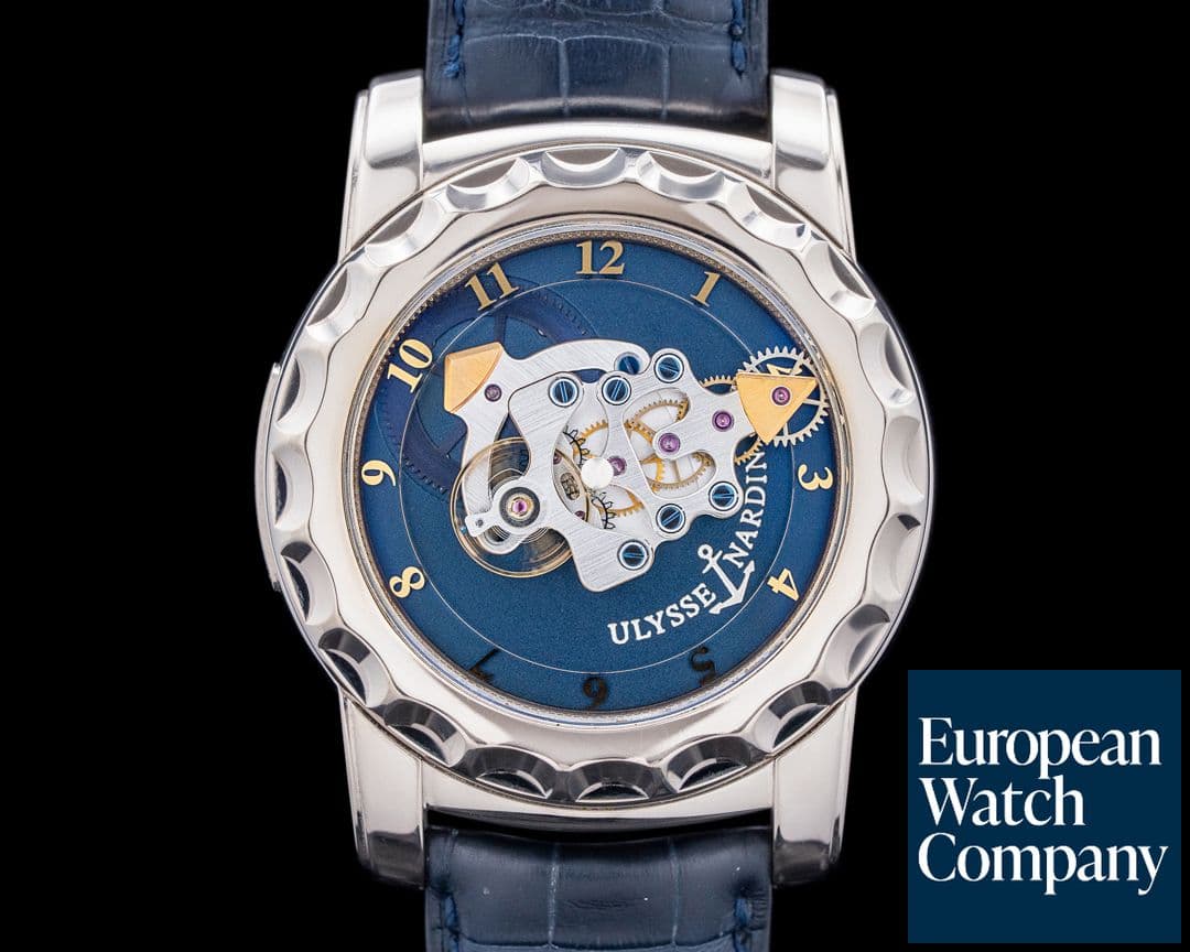 Image of Ulysse Nardin 010-88 Freak Blue 18K White Gold Blue Dial
