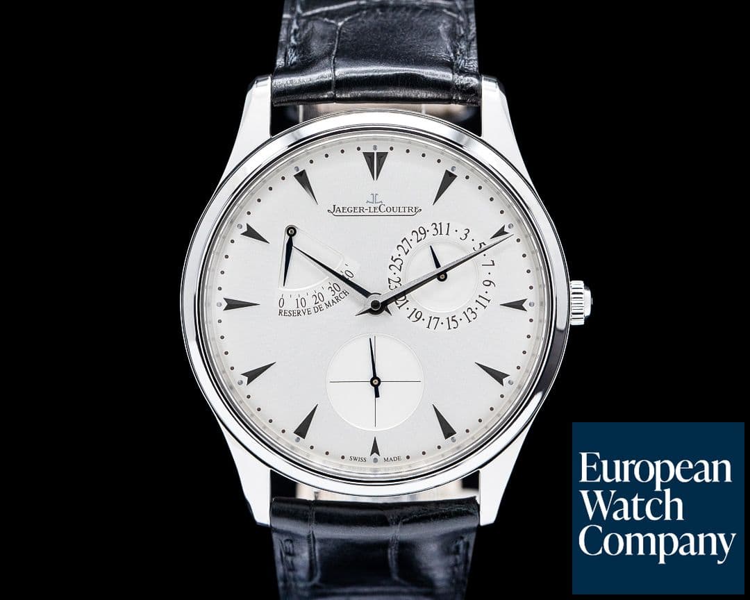 Image of Jaeger LeCoultre Q1378420 Master Ultra Thin Reserve de Marche SS Silver Dial