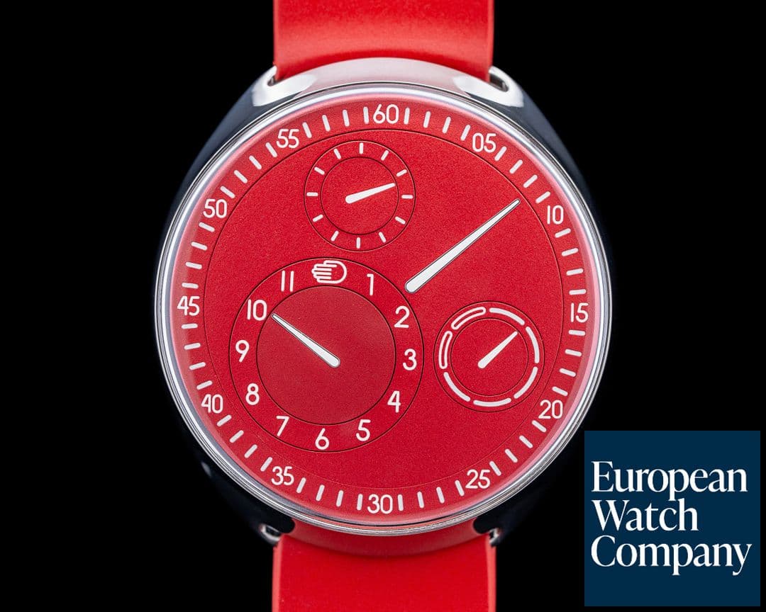 Image of Ressence Type 1 Slim Red Titanium Red Dial