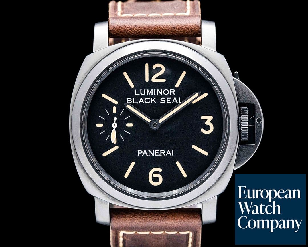 Image of Panerai PAM00594 Luminor Black Seal Black Dial