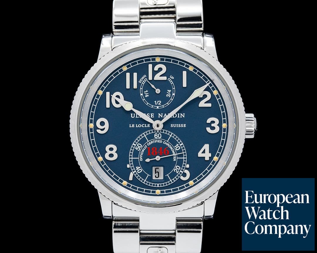 Image of Ulysse Nardin 263-22-7 Marine Chronometer SS Blue Dial