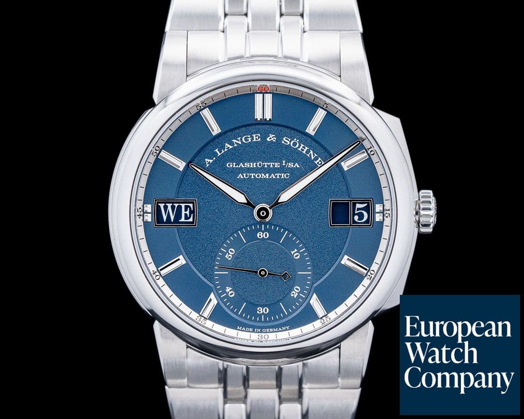 Image of A. Lange and Sohne 363.179 Odysseus SS Blue Dial